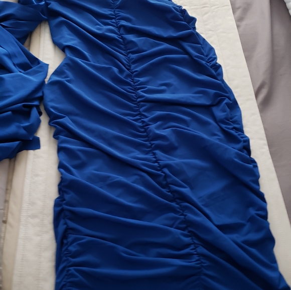 Convertible Rushed Dresses - Picture 6 of 8